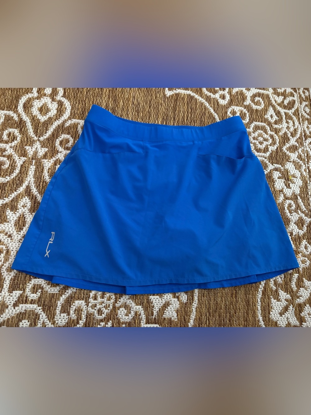 RLX Ralph Lauren Blue Athletic Tennis Skort